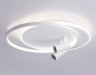 Настенно-потолочный светодиодный светильник с пультом Ambrella light COMFORT LineTechFL51391
